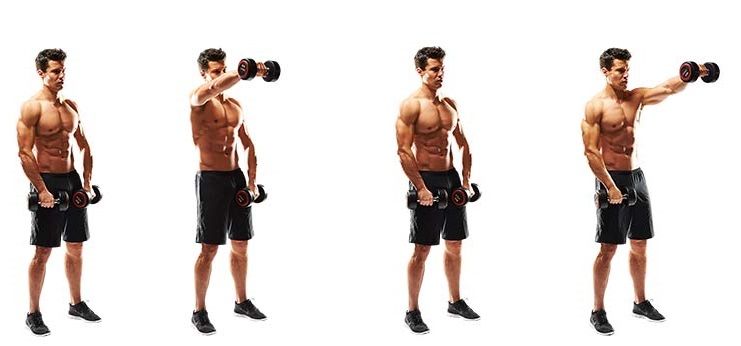 dumbbell-front-raise